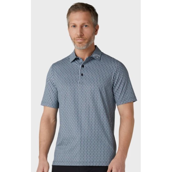 Callaway Men's Chev And Ball All Over Print Polo 2023