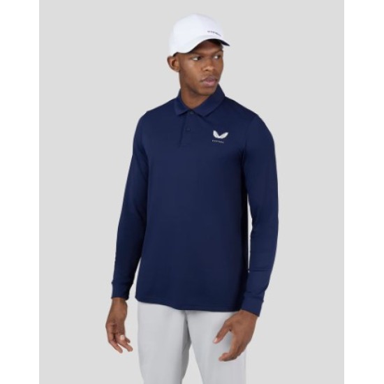 Castore Essential Long Sleeve Polo 2023