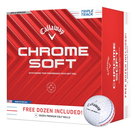 Chrome Soft Triple Track 4 for 3 
