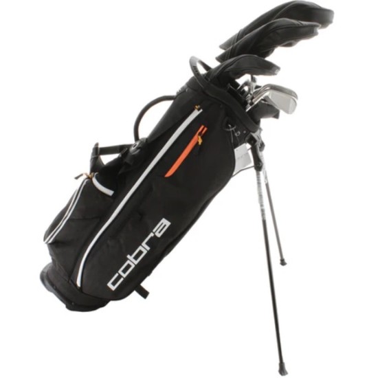 Cobra Fly XL 11-Piece Stand Bag Package Set - Steel