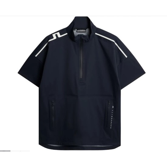 J.Lindeberg Shay Rain Shirt Mens Navy