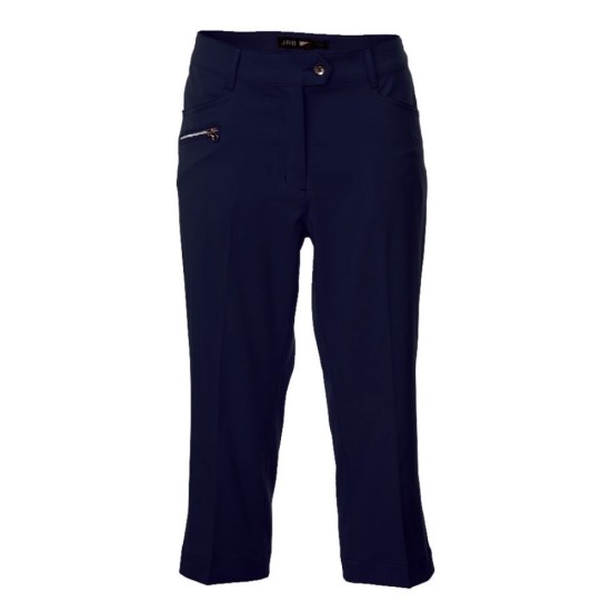 JRB Ladies Navy Capri Trousers