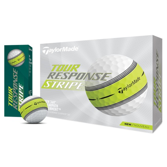TaylorMade Tour Response Stripe Dozen 2024