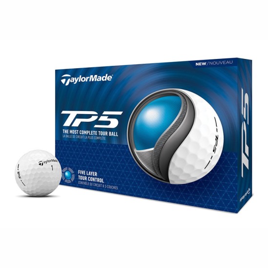 TaylorMade TP5 Dozen Golf Balls 2025