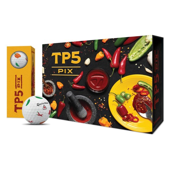 TaylorMade TP5 Pix Hotshot Special Edition Golf Balls