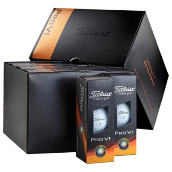 Titleist Pro V1 4 dozen For 3 dozen Loyalty Box Golf Balls